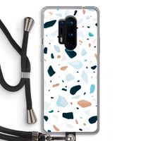 Terrazzo N°13: OnePlus 8 Pro Transparant Hoesje met koord