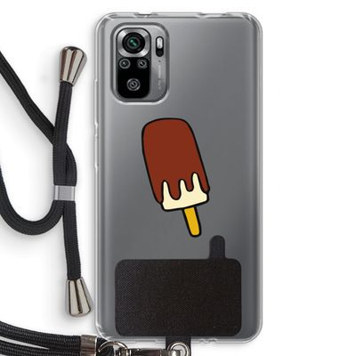 Frisco: Xiaomi Redmi Note 10S Transparant Hoesje met koord