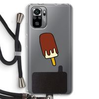 Frisco: Xiaomi Redmi Note 10S Transparant Hoesje met koord