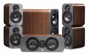 Q Acoustics: Q3000 Cinema Pack 5.1 - Walnoot