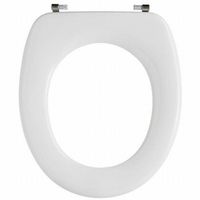 Pressalit 49000-UN3999 toiletbril Zachte toiletzitting Duroplast Wit - thumbnail