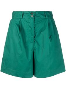 Woolrich pantalon taille-haute à plis - Vert