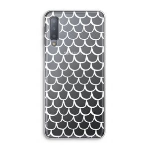Dakpannetjes: Samsung Galaxy A7 (2018) Transparant Hoesje
