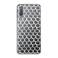 Dakpannetjes: Samsung Galaxy A7 (2018) Transparant Hoesje Dakpannetjes: Samsung Galaxy A7 (2018) Transparant Hoesje