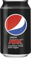 Pepsi Max frisdrank, original, blik van 33 cl, pak van 24 stuks - thumbnail