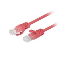 Stevige UTP-netwerkkabel Cat6 Lanberg PCU6-20CC-0100-R Rood 1 m