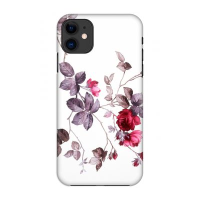 Mooie bloemen: Volledig geprint iPhone 11 Hoesje