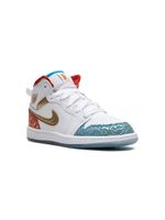 Jordan Kids baskets mi-montantes Air Jordan 1 PS 'UNC to CHI' - Blanc - thumbnail