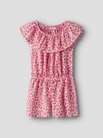 Name it zomer playsuit meisjes - oranje - korte mouw - NkfVinaya
