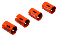Bahco Gatzaag | Sandflex® bimetaal | voor metaal | houtsoorten en kunststof | 35 mm - 4 - delig - 3830-35-4P
