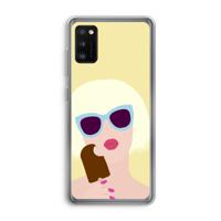 Ice cream: Samsung Galaxy A41 Transparant Hoesje - thumbnail