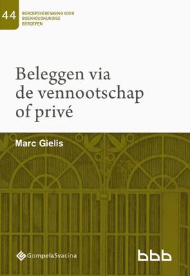 44-Beleggen via de vennootschap of privé (Paperback)