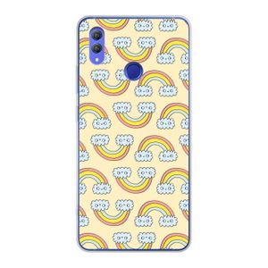 Regenboog: Honor Note 10 Transparant Hoesje