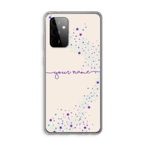 Sterren: Samsung Galaxy A72 Transparant Hoesje
