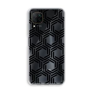 Geometrisch patroon: Huawei P40 Lite Transparant Hoesje