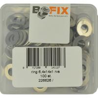 Bofix Onderlegring m6. per 100