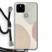 Geo #8: Pixel 5 Transparant Hoesje met koord
