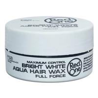 Red One Aqua Hair Wax Full Force Bright White 50ml