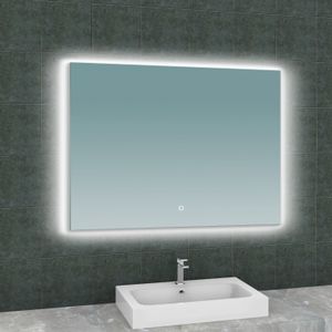 Wiesbaden Spiegel Soul Rechthoek met LED Verlichting Backlight 100 cm