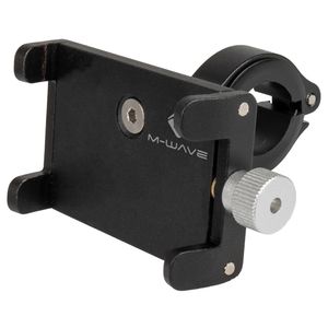 Mirage M-wave smartphone telefoonhouder alu zwart in doosje