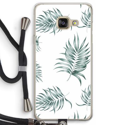 Simple leaves: Samsung Galaxy A3 (2016) Transparant Hoesje met koord