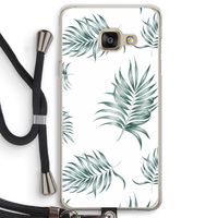 Simple leaves: Samsung Galaxy A3 (2016) Transparant Hoesje met koord