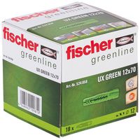 Fischer Universele pluggen 70 mm 12 mm 524858 18 stuk(s) - thumbnail