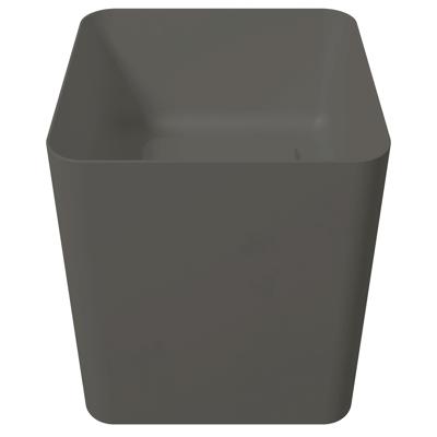 Waskom Zydra Aris 42x42 cm Negro