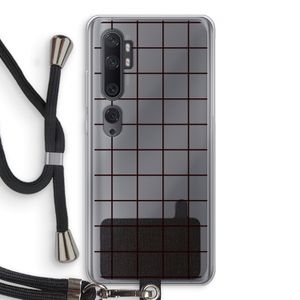 Rooster: Xiaomi Mi Note 10 Pro Transparant Hoesje met koord