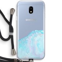 Fantasie pastel: Samsung Galaxy J3 (2017) Transparant Hoesje met koord