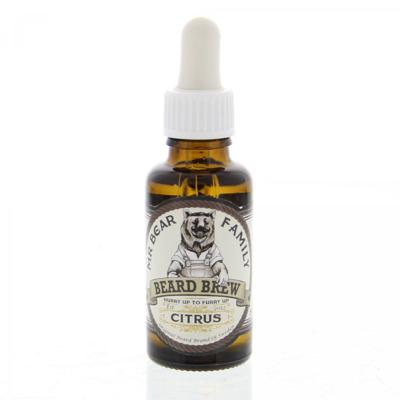Mr Bear Family Olie Beard Care Beard Brew Citrus 30ml | Voor Mannen
