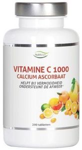 Vitamine C1000 mg calcium ascorbaat