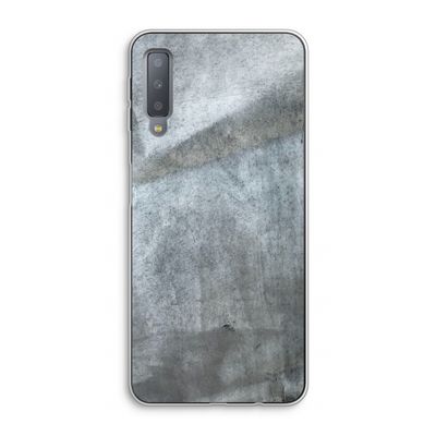 Grey Stone: Samsung Galaxy A7 (2018) Transparant Hoesje
