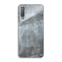 Grey Stone: Samsung Galaxy A7 (2018) Transparant Hoesje