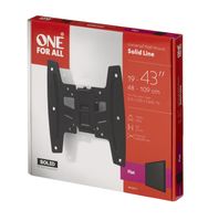 One For All WM 4211 tv-bevestiging 109,2 cm (43") Zwart - thumbnail