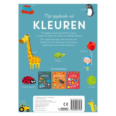 Rebo Publishers Mijn gigaboek vol kleuren