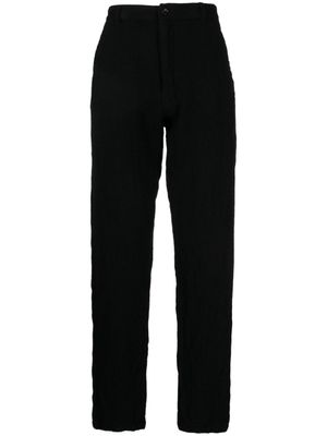 Comme Des Garçons Shirt pantalon à coupe droite - Noir