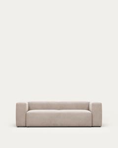 Kave Home Blok Loungesofa-stoel 3 zitplaats(en) Beige