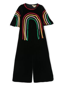 Stella McCartney Kids combinaison à manches courtes - Noir