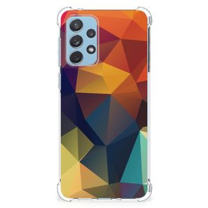 Samsung Galaxy A73 Shockproof Case Polygon Color