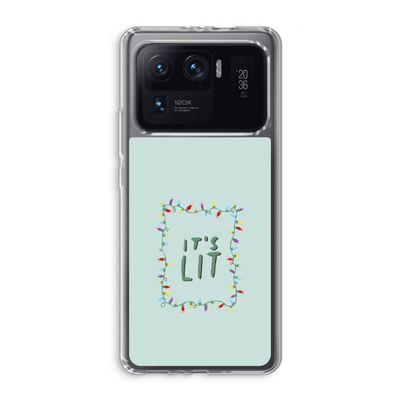 It's Lit: Xiaomi Mi 11 Ultra Transparant Hoesje