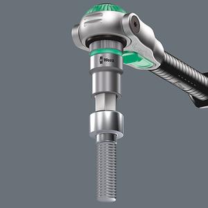 Wera Riem A 2 Zyklop Bitmoerset binnenzeskant met houderfunctie, 1/4" aandrijving dopsleutel