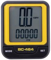 CONTEC fietscomputer "cbc-464" ct computer cbc-464 wire, black/neoyellow