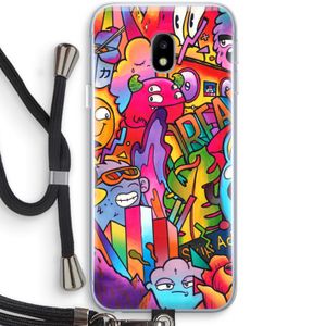 Dreams: Samsung Galaxy J3 (2017) Transparant Hoesje met koord