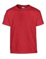 Gildan G5000K Heavy Cotton™ Youth T-Shirt - Red - S (164)
