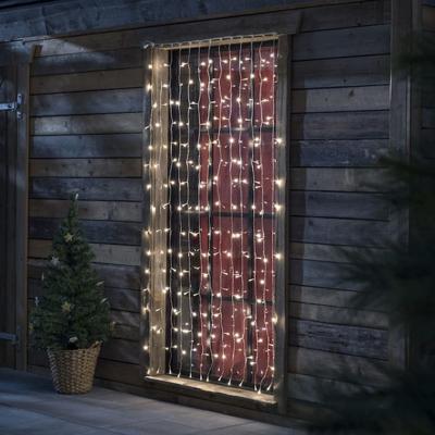 Lichtgordijn voor buiten - 208 LED&apos;s - 1 meter