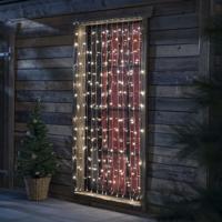 Lichtgordijn voor buiten - 208 LED&apos;s - 1 meter
