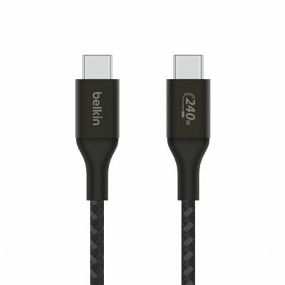 Kabel USB-C naar USB-C Belkin CAB015BT1MBK Zwart 1 m