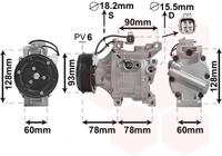 Van Wezel Airco compressor 5300K443