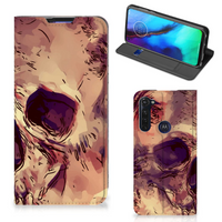 Mobiel BookCase Motorola Moto G Pro Skullhead - thumbnail